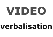 Video verbalisation